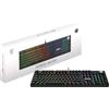 MSI FORGE GK320 TASTIERA GAMING MECCANICA USB FULL SIZE SWITCH ROSSI RGB LED LAY