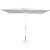 Cosma OMBRELLONE PARASOLE GIARDINO ALLUMINIO TELO 2X3 BIANCO ANTIVENTO MOD. POLY ECO