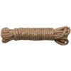 Glorex 228-Corda di Iuta, Spessore 8 mm, Robusta Corda a Maglia, Lunghezza 10 m,