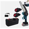 MOTOSEGA Seghetto Elettrico 48V 6" Prestazioni Elevate e Massima Sicurezza