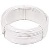 Flandria Filo di ferro in metallo plastificato, bianco, 1,3 mm, bobina 50 m