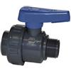 IRRIT VALVOLA A SFERA MONOGHIERA IN PVC CON FIL. MF 1/2"