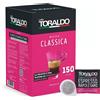 Caffè Toraldo 600 Cialde Caffè Toraldo Miscela Classica Filtro Carta Ese 44 mm. Classico *