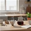 Filtro a Cono in Acciaio Inossidabile Ecologico per Casa, Ufficio, Baristi
