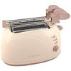 tognana Tostapane Tognana Iridea color Champagne con 2 Pinze Stile Vintage Toast 750 w