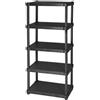 PAS SCAFFALE RESINA 5 RIPIANI 80X40XH188 CM- 1,0 pz