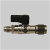 MADE IN ITALY RUBINETTO 1/2 PER BOMBOLA R32 1/2 sx x 1/4 M MADE IN ITALY