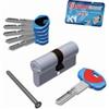 SECUREMME CILINDRO K1 5CH+1C 45+45 CROMO SAT- 1,0 pz