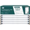 CLAR - Tubo Fluorescente T5 8W, Neon 30 cm, Lampade Fluorescenti, 28,8 X 1,6 cm