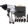 FERM Avvitatore pneumatico a Percussione 1/2" - Collegamento Orion e DIN - per c