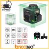 METRICA LIVELLA LASER TRACCIATORE AUTOLIVELLANTE 3D 12 LINEE 360° ROTAZIONE LINEA VERDE