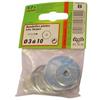 VYNEX 3101780276276 - RONDELLE PIATTO LG.AS.D.6-8-10 CP:2, Grigio, Taglia unica