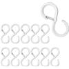 Dacitiery 12 ganci a S, ganci da appendere, anti-goccia, ganci per appendiabiti,