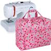 Hobby Gift Borsa per Macchina da Cucire - Borsa da Trasporto Imbottita con Zip, Borsa Impermeabile per Macchina e Accessori - 20 x 44 x 38cm, Ciliegia