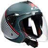 LS2, casco jet moto Twister II luna mat blue white, XL