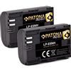 PATONA Protect V1 (2X) LP-E6NH - Batteria di qualità da 2250 mAh, con sensore NT