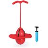 Relaxdays Pogo Stick per Bambini, Salterello con Palla, Manici, Fino a 100 kg, 74x39x29 cm, Giochi Esterni
