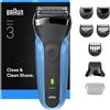 BRAUN SHAVER 310BT RASOIO SERIE 3 RICARICABILE WET E DRY