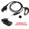 Areyourshop G-Shape Auricolare Auricolare Ovale PTT MIC Per ICOM IC-M33 M34 M36 M23 M24 Y1 Y