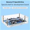 Topteng Banana Pi Openwrt One Shell Guscio protettivo trasparente in acrilico Antenna T9