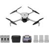 DJI Lito X1 Combo Fly More Plus con DJI RC 2, drone con fotocamera 4K per principianti, rilevamento degli ostacoli, ActiveTrack, sensore da 1/1,3 pollici, leggero per adulti, C1