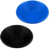 Relaxdays Set 2 Setacci per Oro, Kit Metal Detector Cerca Metallo, Batea Fiume,