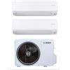 BOSCH CL5000M412E+2635CL2000+CL5000M532E CLIMA DUAL SPLIT 9000+12000BTU A++/A+