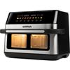 G3FERRARI G3 Ferrari G10223 Friggitrice ad Aria 12Lt (6+6), 2200 W, 10 Programmi