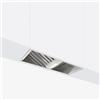 GLEM GAS GHF870IXA Cappa ad incasso 78cm, Inox Consigliata per piani a induzione