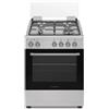 SCHAUB LORENZ SS631EX Cucina 60x60 4 Fuochi, Forno Elettrico Classe A, Inox