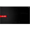 De Longhi PIN95 Piano cottura a Induzione 90cm, 5 Zone di cottura, in vetro Nero