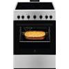 ELECTROLUX LKR620066X CUCINA 60X60 4 ZONE IN VETROCERAMICA FORNO ELETTRICO INOX