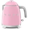 SMEG KLF05PKEU BOLLITORE ANNI '50 3 TAZZE COLORE ROSA