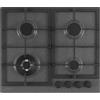 SCHOCK STR64TH43 PIANO COTTURA 60 CM 4 FUOCHI A GAS COLORE ASPHALT