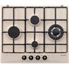 GLEM GAS GT645SA PIANO COTTURA DA INCASSO 60CM 4 FUOCHI A GAS COLORE SABBIA