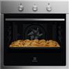 ELECTROLUX KKOHHH04X FORNO DA INCASSO VENTILATO MULTIFUNZIONE 68 LT CLASSE A+
