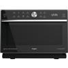WHIRLPOOL MWSC 933 SB FORNO MICROONDE COMBINATO 33LT VAPORE NERO/INOX