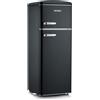 SEVERIN RKG 8932 FRIGORIFERO DOPPIA PORTA LINEA RETRO' 208 LT CLASSE E NERO