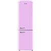 AKAI CLASS300KPK FRIGORIFERO COMBINATO LINEA RETRO' 250 LT CLASSE F ROSA