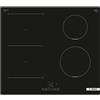 BOSCH PVS611BB6E PIANO COTTURA A INDUZIONE 60CM 4 ZONE IN VETROCERAMICA NERO