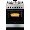 ELECTROLUX LKK620010X CUCINA 60x60 4 FUOCHI A GAS CON FORNO ELET. MULTIF. A INOX