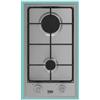 BEKO HDCG 32220 FX PIANO COTTURA 30 CM 2 FUOCHI A GAS INOX - HDCG32220FX
