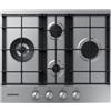 SAMSUNG NA64H3031BS PIANO COTTURA 60CM 4 FUOCHI A GAS GRIGLIE IN GHISA INOX