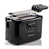 ARIETE 159 TOASTTIME TOSTAPANE 2 FETTE 700W 9 LIVELLI DI DORATURA COLORE NERO