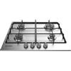 INDESIT THP 642 IX/I PIANO COTTURA DA INCASSO 60CM 4 FUOCHI A GAS INOX