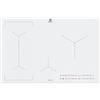 ELECTROLUX EIL83443BW PIANO COTTURA A INDUZIONE 78CM 4 ZONE COTTURA - BIANCO