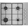 BEKO HIGG641C3SX PIANO COTTURA 60CM 4 FUOCHI CON VALVOLA DI SICUREZZA INOX