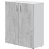 FORES KIT MOBILE MULTIUSO 80X37XH92 CM BIANCO CEMENTO- 1,0 pz