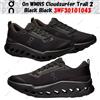 On WMNS Cloudsurfer Trail 2 nero nero 3WF30101043 taglia donna