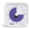 TIME TIMER 120 Minute Mod Education Edition - Timer visivo da scrivania per aule, Timer da esami, Strumento da studio e riunioni con funzionamento silenzioso (bianco)